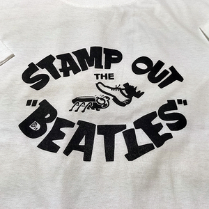 送料無料【STAMP OUT BEATLES】ビートルズ / ホワイト★選べる5サイズ/S M L XL 2XL/ヘビーウェイト 5.6オンス