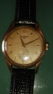 ジャンク オールド【LONGINES】ロンジン cal.12.68Z 手巻き メンズ 　腕時計