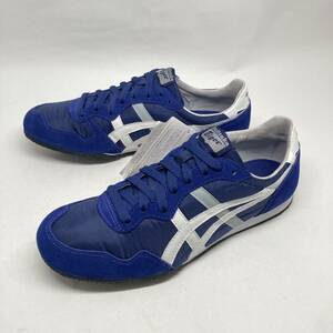 即決!未使用! Onitsuka Tiger SERRANO サイズ 26.5 青 白 灰 TH109L / オニツカタイガー セラーノ