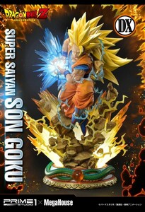 ◆ 新品未開封 ◆ PRIME 1 STUDIO × MegaHouse メガプレミアム マスターライン ドラゴンボール Z 孫悟空 ( 超サイヤ人 ) DX フィギュア