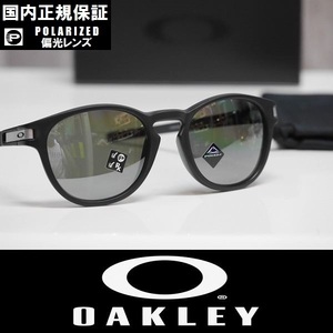 【新品】正規品 OAKLEY LATCH サングラス プリズムレンズ 偏光レンズ OO9349-2853 Black/ Prizm Black Polarized アジアンフィット