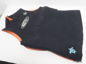 USED WorldDive ワールドダイブ ZEA 3mm ベスト メンズ 平置きサイズ:胸囲43cm腹囲41cm スキューバダイビング用品[3F-52292]