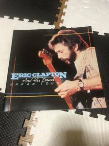 エリック・クラプトン JAPAN TOUR 1981年 パンフレット