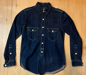 ★フリーホイーラーズ FREEWHEELERS バニシングウエスト VANISHING WEST”PAINTED DESERT SHIRTS”デニムワークシャツ/ ブートレガーズ