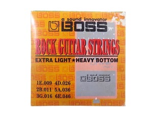 BOSS ROCK GUITAR STRIBGS ボス　ギター弦　ノベルティグッズ　入手困難レアもの