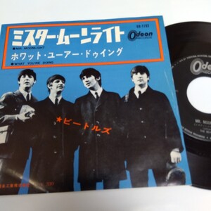 ザ・ビートルズ／曲目ミスタームーンライト★Odeon盤1964☆音質チェック済当時の音キープ。当時より自己保有中。