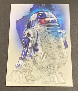 Topps Journey to the Star Wars R2-D2 7of16 インサート　スターウォーズ　トップス