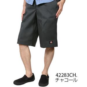 ☆ 42283CH.チャコール ☆ W30 ディッキーズ Dickies ハーフパンツ 42283 おすすめ パンツ 定番 半ズボン ハーパン デッキーズ メンズ シ