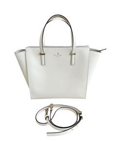 未使用品 Kate spade NEW YORK ケイトスペード ハンドバッグ ショルダーバッグ 2WAY ホワイト 白