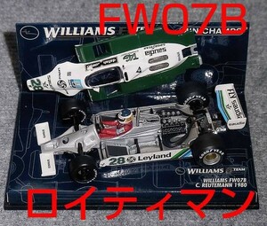 1/43 ウイリアムズ フォードFW07B ロイティマン 1980 WILLIAMS FORD