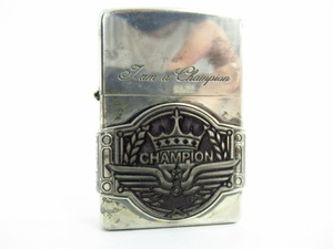 ZIPPO ジッポー CHAMPION オイル ライター 2015年製 ▼AC21190