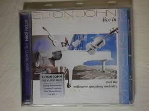 『Elton John/Live In Australia(1987)』(1998年再発盤,リマスター音源,MERCURY 558 477-2,ドイツ盤,歌詞付,ライブ・アルバム,Your Song)