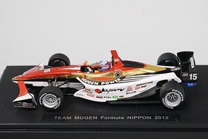 EBBRO エブロ 1/43 フォーミュラ ニッポン チーム ムゲン 佐藤琢磨 2012 #15 44860