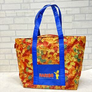 美品 非売品 HARIBO ハリボー トートバッグ 総柄 保冷 保温バッグ ルートート