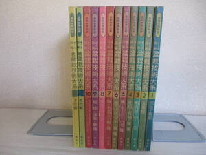 E0　盆栽世界別冊　オール図解盆栽技術大系　全10巻+続（黒松編+下草編）の12冊セット　樹石社　五葉松 蝦夷松 杉 杜松 真柏 檜 楓 モミジ