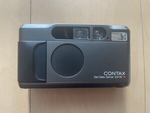 ジャンク品　CONTAX T2コンパクトフィルムカメラ コンタックス