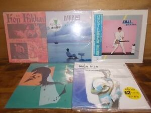 c1368　【未確認】　吉川晃司　LP5枚セット