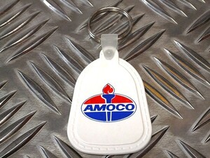 AMOCO アモコ キーホルダー オイル ガソリン ラバーキーホルダー アメリカ雑貨 アメリカン雑貨