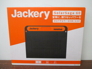 未開封 Jackery ソーラーパネル 60W SolarSaga 60 激安1円スタート