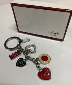 COACH コーチ ♪ キーホルダー キーリング チャーム 箱付