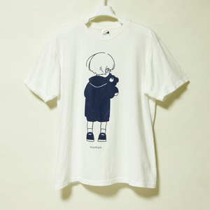 百瀬たろう momot メンズL イラストTシャツ 中古 送料込み