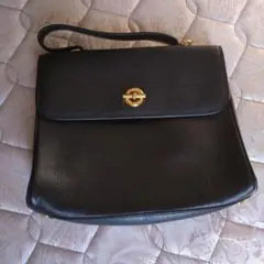 CELINE　ショルダーバッグ ゴールド金具 サークルロゴ