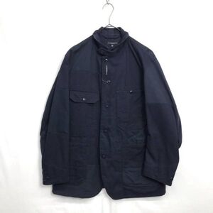 KZ7600★ENGINEERED GARMENTS : Logger Jacket_Cotton Heavy Twill★XS★ネイビー系 定価￥57200- パッチワーク ロガージャケット