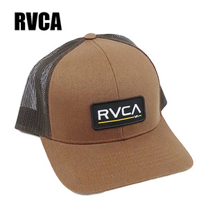 RVCA/ルカ TICKET TRUCKER CAP TOBACCO CAP/キャップ HAT/ハット 帽子 日よけ [返品、交換不可]