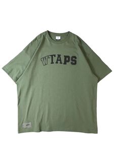 (D) wtaps ダブルタップス SNEAK ロゴプリント 半袖Tシャツ 4