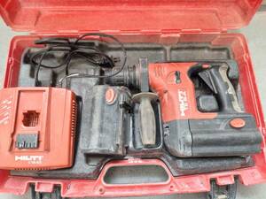 中古品☆HILTI　充電ハンマードリル　TE6-A　　電動工具　動作品①