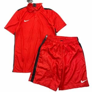 NIKE ナイキ サッカー 上下セット 赤 M 644660/645495-657 23-0712-1-38/39