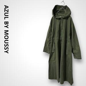 AZUL BY MOUSSY アズールバイマウジー モッズコート カーキ F