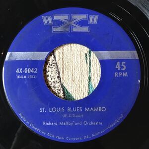 Richard Maltby And His Orchestra St. Louis Blues Mambo / Beloved, Be True 1954 US Original Promo 7inch マンボ Latin