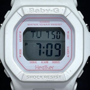 CASIO カシオ Baby-G ベビーＧ ベイビージー BG-5600BK 腕時計 クオーツ デジタル ステンレススチール 多機能 電池交換済み 動作確認済み