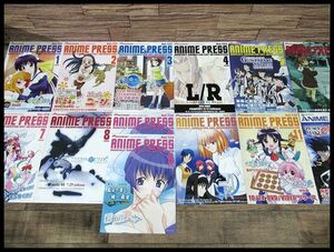 送無 AP13 非売品 広告 ANIME PRESS パイオニア アニメ プレス 2003年 1月～12月 1年分 計13冊 セット 情報誌 まほろまてぃっく 藍より青し