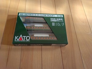 鉄道模型 Nゲージ KATO カトー 165系 低屋根 3両基本セット