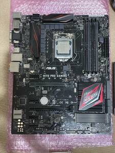 ⑦中古OS入りm.2 SSD付き ASUS H170 PRO GAMING/ATX マザーボード/LGA1151/Pentium CPU G4400/メモリ16GB