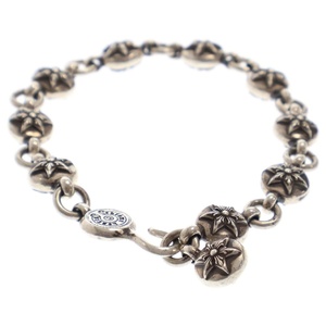 CHROME HEARTS クロムハーツ NO2 STAR BALL #2スターボール シルバーブレスレット