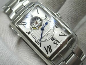 ☆FREDERIQUE CONSTANT フレデリック・コンスタント FC-303/310/315X4C4/5/6 裏スケ デイト ローマン シルバー文字盤 AT メンズ 腕時計☆