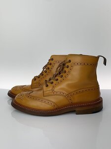 Tricker’s◆ブーツ/US8.5/CML/レザー/72508/MOLTON/モルトン/ウイングチップ/カントリーブーツ