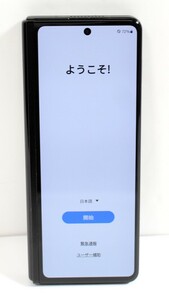 Y6487#◆美品◆Samsung サムスン Galaxy Z Fold 3 5G 256GB SM-F926N 海外版 ブラック ＊SIMフリー