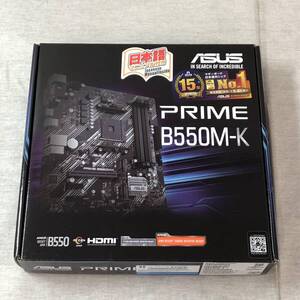 未使用品　ASUS PRIME B550M-K マザーボード　AMD B550 搭載 AM4 対応