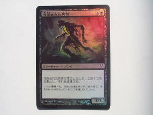 バイン　MTG 汚染された死体/Polluted Dead foil 日本語1枚