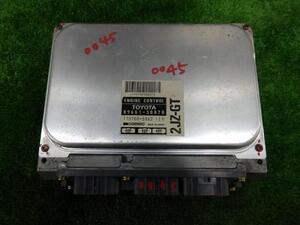 アリスト E-JZS147 エンジンコンピューター/ECU 2JZ-GTE 199 175700-5862 89661-30870 220045 コア返却必要です!!