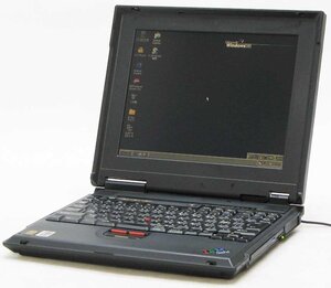 IBM ThinkPad A21e 2628-C1J ■ Celeron-600MHz/CDROM/Rage Mobility-M /希少OS/動作確認済/Windows98SE ノートパソコン #1