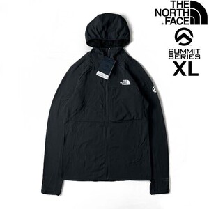 1円～!売切!【正規新品】THE NORTH FACE◆SUMMIT SERIES FUTUREFLEECE FULL-ZIP HOODIE フルジップ パーカー US限定 軽量(XL)黒 180915-85