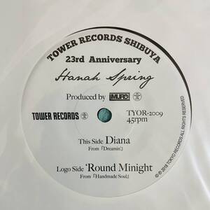 【希少】【店舗限定】【7inch】◆即決！◆新品■【Hanah Spring / Diana / Round Midnight】EP レコード■TYOR2008 muro koco