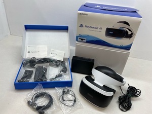 065☆N090☆【ジャンク品】PlayStation VR 本体 (CUHJ-16003) PS VR プレイステーション4 動作未確認 ☆