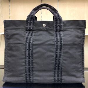 角破れ無し【エルメス】基準内 HERMES エールライン トートMM トートバッグ ビジネスバッグ ハンドバッグ メンズ レディース フランス製 3