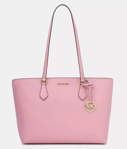 [新品] マイケルコースMICHAEL KORS トートバッグ ピンク　A4対応 レディース SHEILA LG MF TOTE シェイラ ミッドファスナー トート ラージ